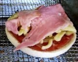 ベーコンとチーズのイングリッシュマフィン作り方1写真