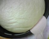 焼けたよo(≧∀≦)o 炊飯器で白パン作り方7写真