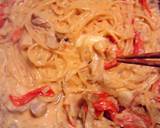 フライパン1つ！牛乳で蟹クリームパスタ。作り方5写真