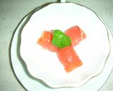 サーモンとクリームチーズの簡単オードブル作り方2写真