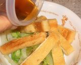 食感が楽しい！キャベツと油揚げのおひたし作り方4写真