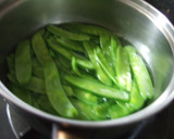 夏★わんさか★えんどう豆の卵とじ作り方1写真