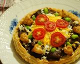 ♬パイ仕立てでカレーデコ♬作り方7写真