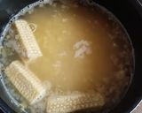 生とうもろこしのかき玉汁作り方4写真