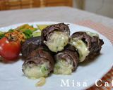 とろとろチーズ肉巻き作り方5写真