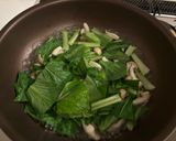 小松菜と油揚げの酢味噌あえ作り方2写真