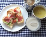 簡単な手作りピザソースのピザトースト♪作り方3写真