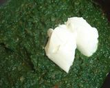 インドのほうれん草カレー：サグパニール作り方11写真