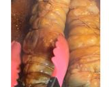 お•も•て•な•しに鶏肉のロール巻き。作り方5写真