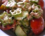 ☺ツナと夏野菜のからし酢味噌和え☺作り方3写真