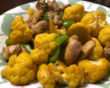 簡単 カリフラワーと鶏肉の炒め物作り方4写真