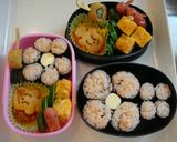 お花のお弁当♪作り方4写真
