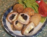 バナナとプルーンの肉巻き揚げ作り方3写真