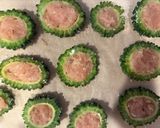 苦みが癖になる！ゴーヤの肉詰め作り方4写真