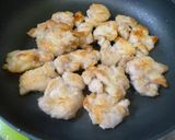 揚げない胸肉！押麦入りケチャップ煮作り方4写真