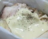 シート de カレイのチーズ包み焼き作り方5写真