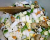 沖縄の味？野菜たっぷりヘルシータコライス作り方4写真