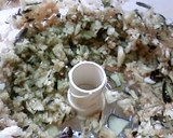 茄子・玉ねぎとジャコのかき揚げ作り方1写真