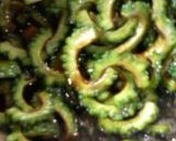 緑のゴーヤと白ゴーヤの砂糖菓子作り方1写真