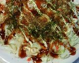 ダイエット中でも安心 粉ナシお好み焼き作り方10写真