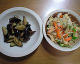 味付け焼肉でコク旨チャプチェ作り方2写真