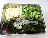 ポキ風♪まぐろの食べるラー油和え☆作り方2写真
