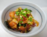 ポキ風♪まぐろの食べるラー油和え☆作り方6写真