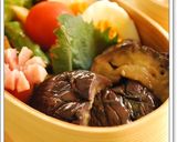 お弁当の小さなおかず　ナスの甘辛煮作り方4写真