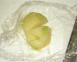 タコとジャガイモのにんにく炒め作り方2写真