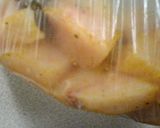 メカジキと野菜の蒸し煮、カレー風味作り方3写真