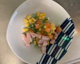 レンジ洋風オイトマト味オムライス弁当作り方1写真
