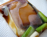 簡単　ぶりの照り焼き　チャック袋をご用意作り方2写真