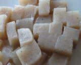 こんにゃくとアボカドの柚子胡椒麺つゆ炒め作り方1写真