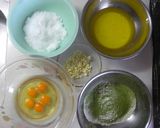 抹茶&ホワイトチョコのパウンドケーキ作り方2写真