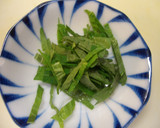 しその香りがいい☆茄子とじゃこの炒め物作り方2写真