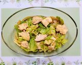 簡単夕飯高たんぱく質キャベツささみレンジ蒸し料理作り方8写真