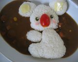 コアラのデコカレー作り方5写真