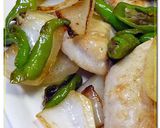鶏ササミとしし唐の♪ナンプラー焼き♪作り方4写真