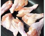 鶏手羽元と大根♪フライパンで♪照り煮作り方1写真