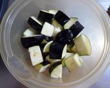 なすの青じそ炒め作り方1写真