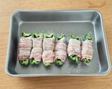 レンジで屋台風！ピーマン肉巻き甘辛だれ作り方2写真
