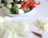 夏野菜でラタトゥイユ作り方1写真