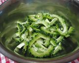 シンプルなゴーヤの佃煮作り方1写真