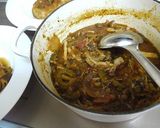 ゴーヤ入り味噌煮込みおからハンバーグ作り方13写真