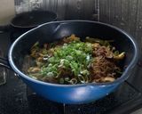 ラクしてしみしみ、煮汁を吸った麻婆春雨作り方6写真