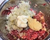 白味噌入りびっくりドンキー風ハンバーグ作り方5写真