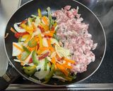 豚こまと野菜のしぐれ煮作り方3写真