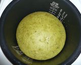 炊飯器抹茶ケーキinあずき♪作り方3写真