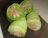 もやしとメンマのキャベツ巻き作り方3写真
