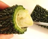 リングに♪時短で出来る簡単ゴーヤの種取り作り方1写真